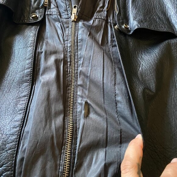 RICK PALLACK RARE VINTAGE LEATHER JACKET - Picture 8 of 11